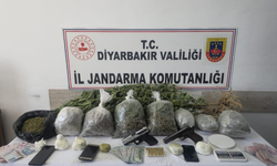Diyarbakır’da 45 kilo uyuşturucu yakalandı