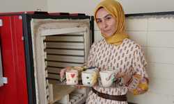 Diyarbakır’da kadın girişimciden ilham veren seramik atölyesi