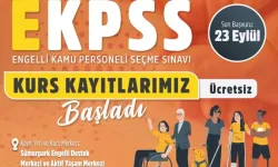 Engellilere EKPSS hazırlık kursu fırsatı