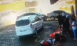 Bismil’de zincirleme kaza: 3 kişi yaralandı, o anlar kamerada!