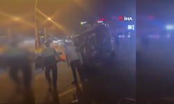 Diyarbakır’da takla atan otomobilde 1 kişi yaralandı