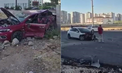 Diyarbakır’da trafik kazası: Araçlar hurdaya döndü