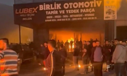 Sanayi Sitesinde Korku Dolu Anlar: Yağ Sobası Patladı