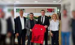 Amedspor kulübü, İl Müdürü Öztekin’i ziyaret etti