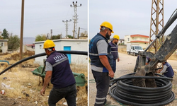 DİSKİ, Silvan için 2 bin 800 metrelik su hattı döşüyor