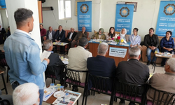 Diyarbakır Eşbaşkanı Serra Bucak, Hazro’da muhtarlarla bir araya geldi