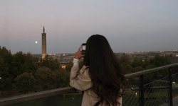 Diyarbakır’da göz kamaştıran anlar: Kunduz ayı sosyal medyada viral oldu