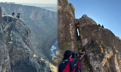 Diyarbakır’da kayalıklarda mahsur kalan 25 Keçi için ekipler seferber  oldu