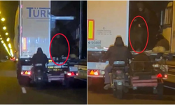 Diyarbakır’da seyir halindeki kamyondan koyun hırsızlığı!