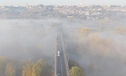 Diyarbakır’da tarihi mekanlar sisle örtüldü