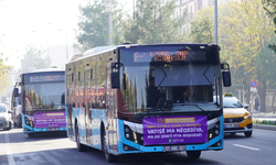 Diyarbakır’da Toplu Taşımada Kadına Şiddetle mücadeleye dikkat çeken çok dilli pankartlar