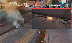 Diyarbakır’da yeraltı elektrik kabloları alev aldı: Mahallede kısa süreli panik