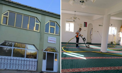 Kayapınar Belediyesi’nden köy camilerine temizlik desteği