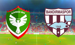 Amedspor–Bandırmaspor maçı öncesi geri sayım: Saat, yayın ve hakem bilgileri muhtemel 11
