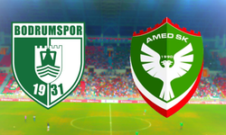 Amedspor Bodrum deplasmanında gol bulamadı: İlk yarı sessiz geçti