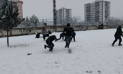 Diyarbakır’da kar sevinci: Sokaklar çocuk kahkahalarıyla doldu