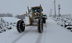 Diyarbakır’da kırsalda karla mücadele: 572,5 kilometrelik yol ulaşıma açıldı