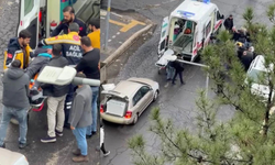 Diyarbakır’da motokuryeye otomobil çarptı: 1 yaralı
