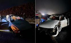 Diyarbakır’da otomobil devrildi: 1 ölü, 1 yaralı