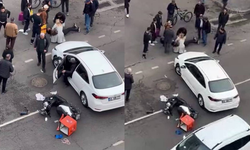 Diyarbakır’da otomobil ile kurye çarpıştı: 1 kişi yaralandı