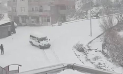 Kulp’ta buzlanma faciaya ramak kala: Kontrolden çıkan transit yokuş aşağı kaydı