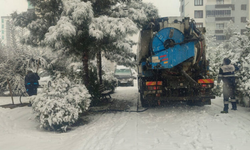 Yoğun kar yağışına karşı DİSKİ ekipleri sahada