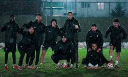 Amedspor’dan soğuk hava mesaisi: Kar altında deplasman hazırlığı
