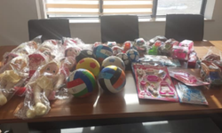 Çermik Devlet hastanesinde Miraç kandili sevinci: Çocuklara oyuncak sürprizi