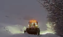 Çermik’te karla kaplanan 473 kilometrelik yol yeniden ulaşıma açıldı