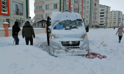 Diyarbakır beyaza büründü: Ulaşım çöktü, Vatandaşlar yolda kaldı