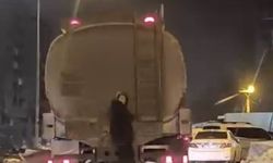 Diyarbakır'da yürekleri ağza getiren anlar: Öyle bir yerde yolculuk yaptı ki!