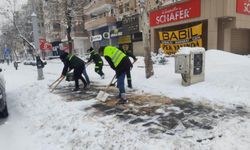 Diyarbakır'da 1.288 personel sahada: Karla 24 saat kesintisiz mücadele