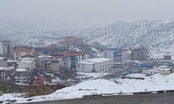 Ve Diyarbakır'a beklenen kar geldi: Kulp'ta beyaz örtü oluştu