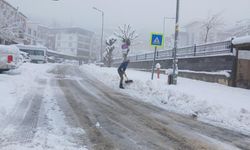 İki il arasındaki otoyol trafiğe kapatıldı: Diyarbakır'da kar ulaşımı felç etti