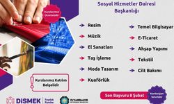 Diyarbakır'da meslek öğrenmek isteyenlere fırsat: Ücretsiz kurslar başlıyor
