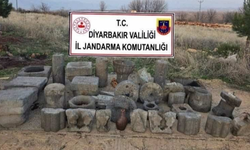 Diyarbakır’da “Anadolu Mirası Operasyonu”: Roma ve İslami döneme ait 36 tarihi eser ele geçirildi