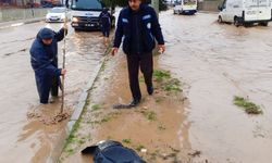 Silvan'daki sele DİSKİ'den anında müdahale