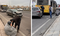 Diyarbakır-Şanlıurfa yolunda kaza! Belediye otobüsüne arkadan çarptı