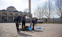 Diyarbakır'da ekipler harekete geçti. Tarihi camilerin çevresi pırıl pırıl oluyor