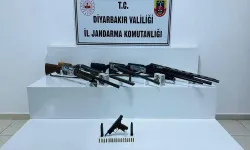 Diyarbakır’da kaçak silah operasyonu