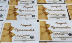 Çermik'te öğrencilere yardım çeki