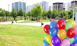 Alev alan balonlar Diyarbakır'da iki çocuğun yaralanmasına neden oldu