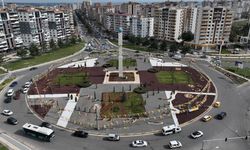 Diyarbakır'da 8 bin metrekarelik kavşak baştan aşağı yenilendi
