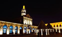 Diyarbakır Ulu Camii artık geceleri ışıl ışıl: 1,5 milyon TL'lik özel aydınlatma