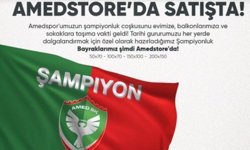 Amedspor şampiyonluk bayraklarını satışa sundu: İşte fiyatları