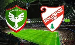 Amedspor Boluspor maçının ilk 11'leri resmen açıklandı: Bakkal onu seçti