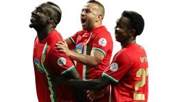 Amedsporlu Diagne sözünü tuttu: Tişörtle mesaj verdi