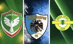 Kader virajı: Amedspor, Esenler Erokspor ve Erzurumspor'un kalan maçları belli oldu