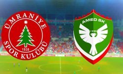 Amedspor Ümraniyespor maçı üç kanaldan canlı yayınlanacak