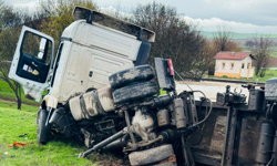 Bismil’de peş peşe TIR kazaları! Aynı gün ikinci kaza
